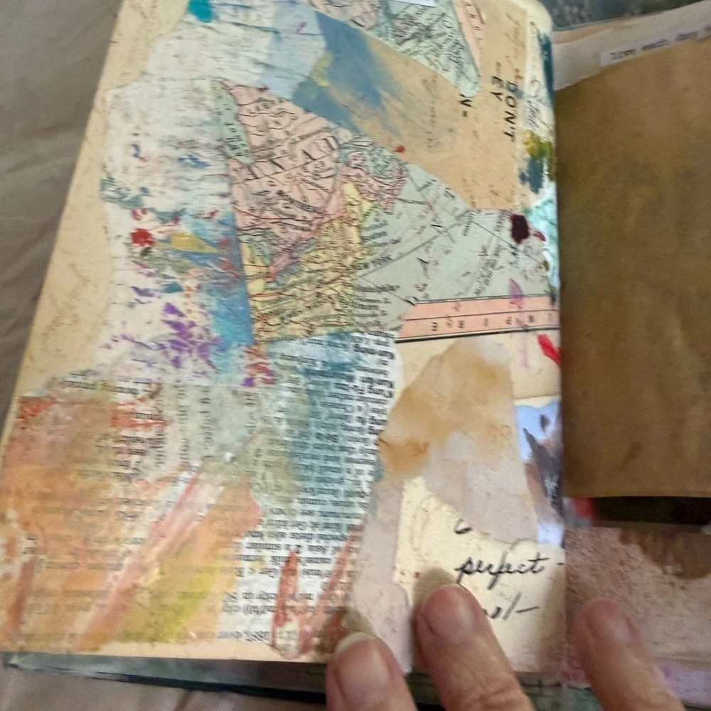 Handmade Junk Journal Mixed Media 6 x 9 84 Pages